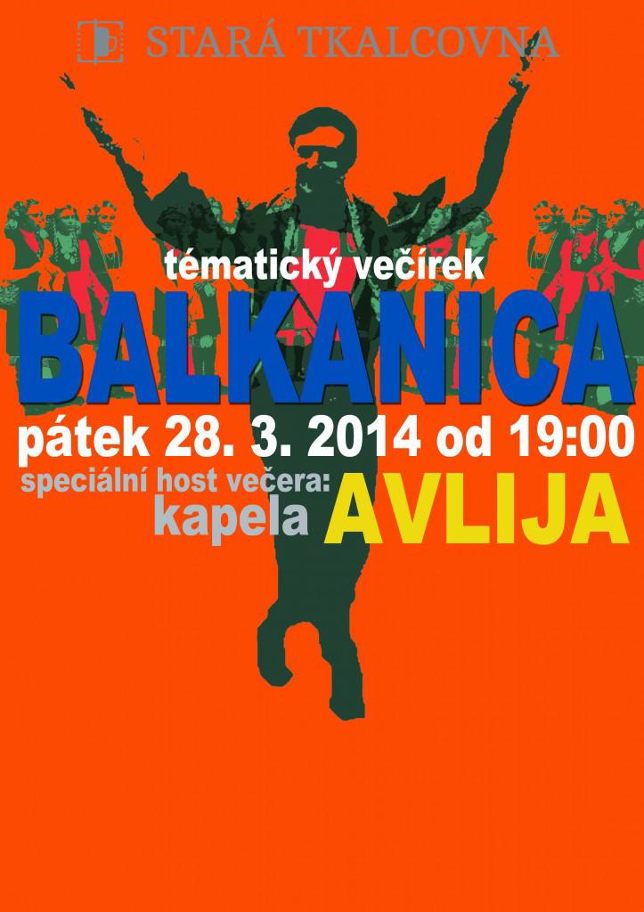 BALKANICA Tematický večírek: BALKANICA